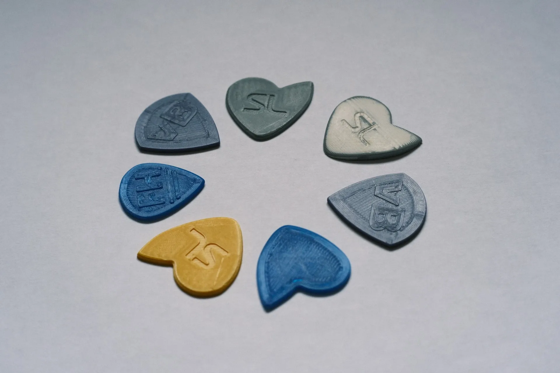 VB&#x27;s 3D Printed Guitar Picks